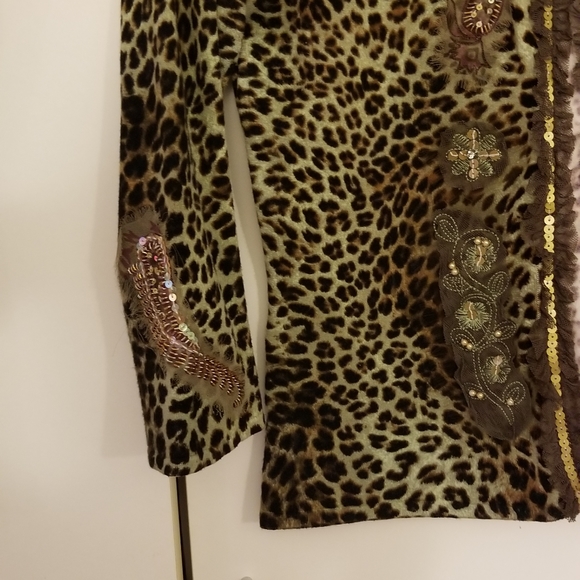 Alberto Makali leopard sweater set - size S - Picture 8 of 8